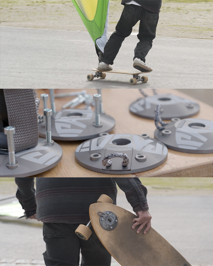 PASOI Connection One - Mastbase for windskating